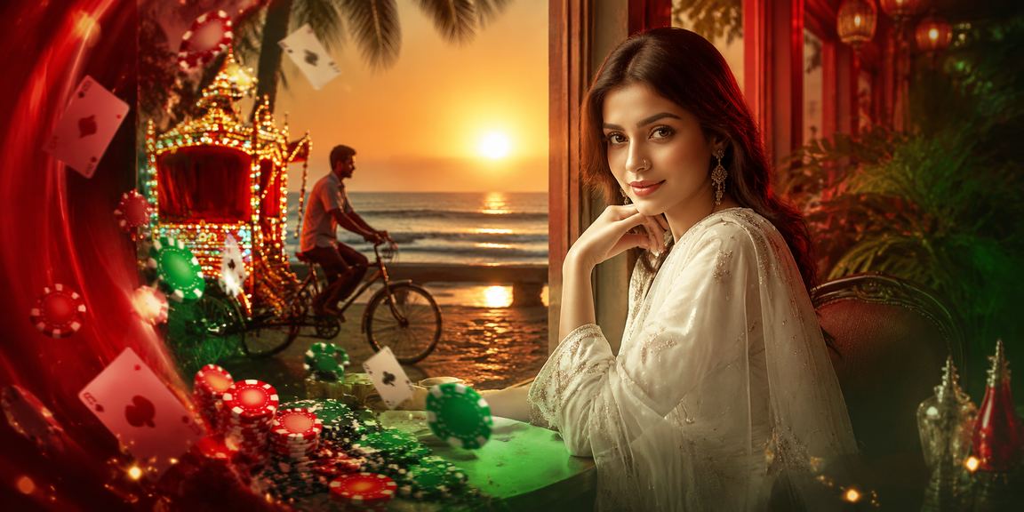 ঢাকায় লাল-সবুজ পোকার গেম টেবিল