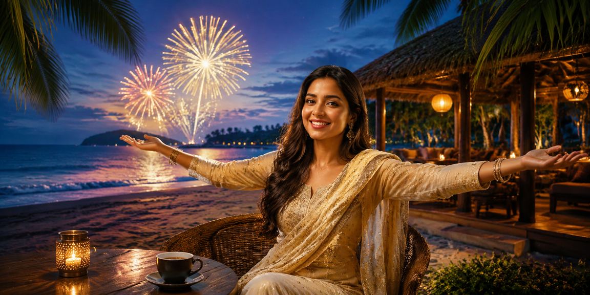 Bangladeshi model enjoying casino bonus entertainment at Saint Martin's Island